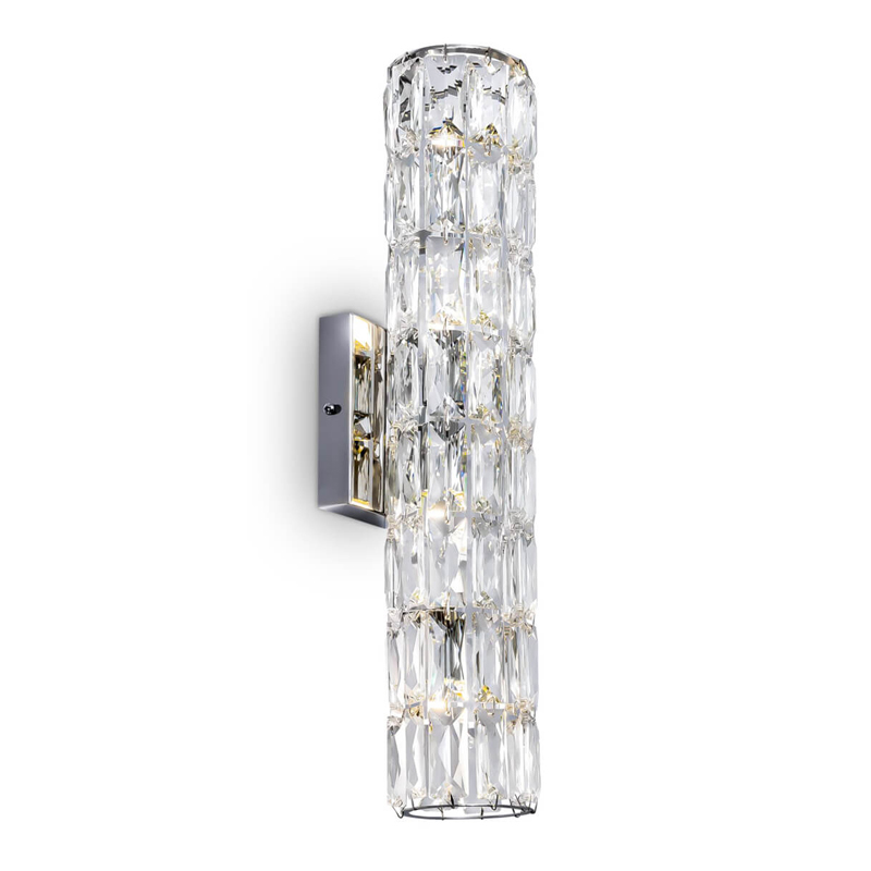 Бра Meg Cut Stone Base Прозрачный (Transparent) Хром Бра Meg Cut Stone Base Прозрачный (Transparent) Хром в Тюмени | Loft Concept