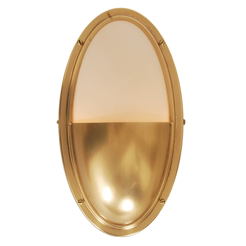 Бра Benita Loft Sconce gold Золотой Белое матовое стекло Бра Benita Loft Sconce gold Золотой Белое матовое стекло в Тюмени | Loft Concept