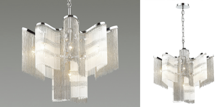 Люстра Mirage Chandelier Silver 60 - Loft-Concept в Тюмени