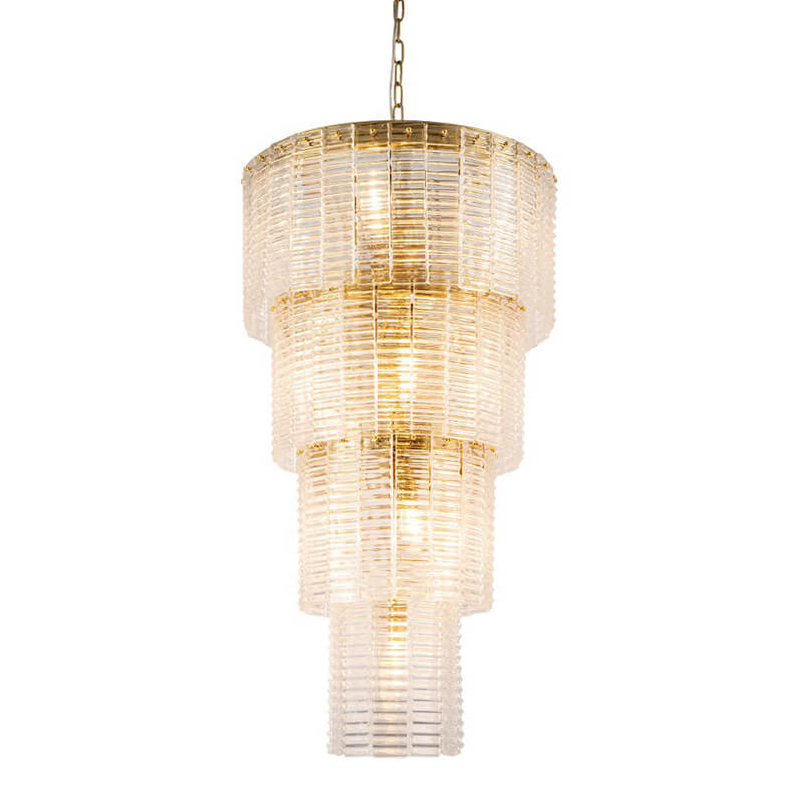 Люстра Branwen Chandelier 51 Золотой Прозрачный Люстра Branwen Chandelier 51 Золотой Прозрачный в Тюмени | Loft Concept