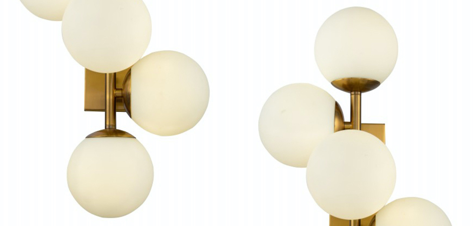 Бра White Balls Sconces Бра White Balls Sconces - Loft-Concept в Тюмени