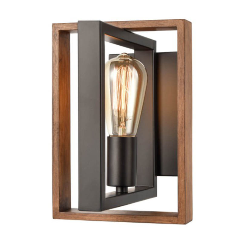 Бра Bismark Wall Lamp Коричневый Черный Бра Bismark Wall Lamp Коричневый Черный в Тюмени | Loft Concept