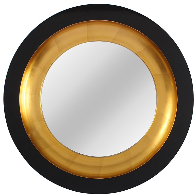 Зеркало Black and Gold Circle Mirror Зеркало Black and Gold Circle Mirror в Тюмени | Loft Concept