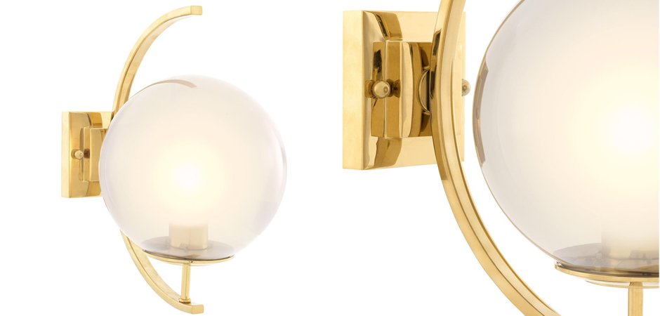 Бра Eichholtz Wall Lamp Cascade Gold Бра Eichholtz Wall Lamp Cascade Gold - Loft-Concept в Тюмени