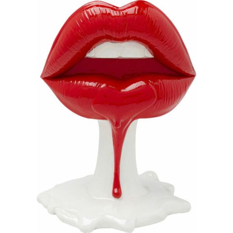 Статуэтка красная Sweet lips Белый Красный Статуэтка красная Sweet lips Белый Красный в Тюмени | Loft Concept