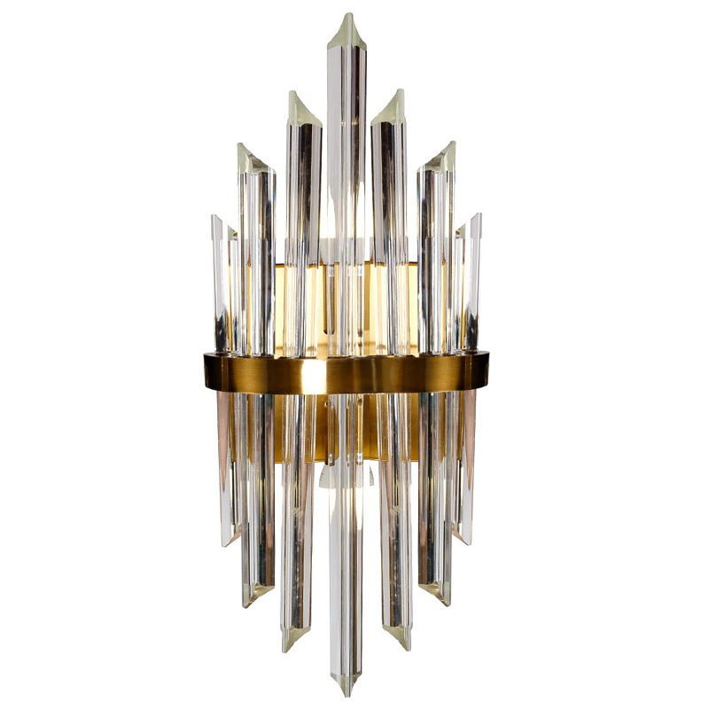 Бра ART WALL Suspension 50 Глянцевое золото Прозрачное Стекло Бра ART WALL Suspension 50 Глянцевое золото Прозрачное Стекло в Тюмени | Loft Concept