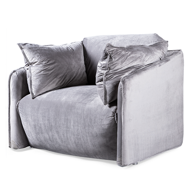 Кресло Defo siver Серебряный Кресло Defo siver Серебряный в Тюмени | Loft Concept