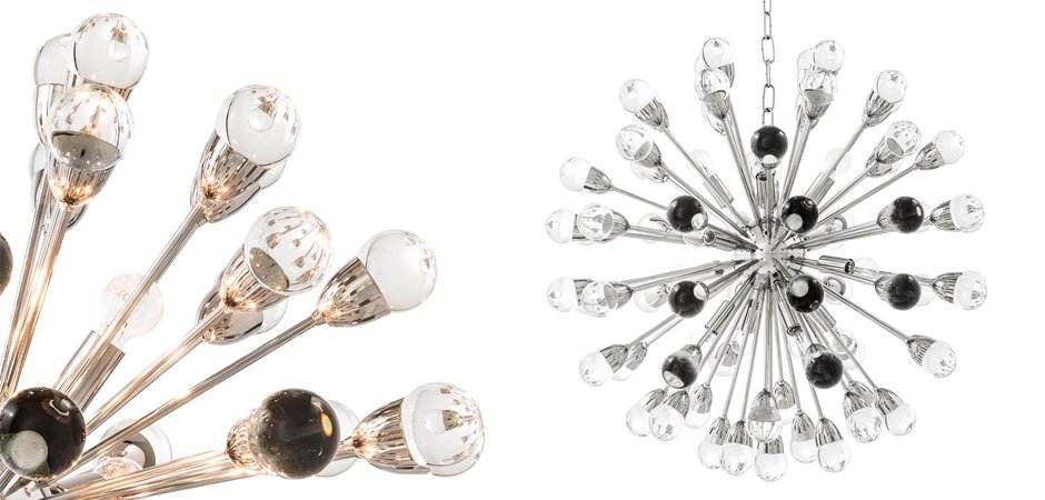 Люстра Chandelier Antares L Nickel Люстра Chandelier Antares L Nickel - Loft-Concept в Тюмени