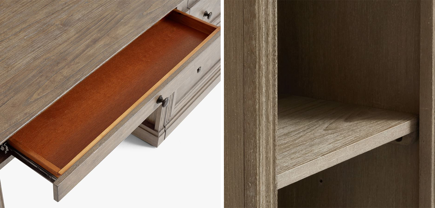 Рабочий стол-стеллаж Benjamin - фото №2