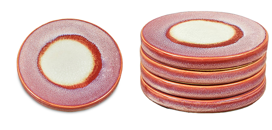 Керамические розовые подставки под чашки Амбре - Loft-Concept в Тюмени