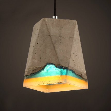 Подвесной светильник Art Concrete Pendant №8 Серый Подвесной светильник Art Concrete Pendant №8 Серый в Тюмени | Loft Concept