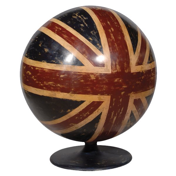 Кресло шар Pod Chair Union Jack & Brown Leather Коричневый винтаж Кресло шар Pod Chair Union Jack & Brown Leather Коричневый винтаж в Тюмени | Loft Concept