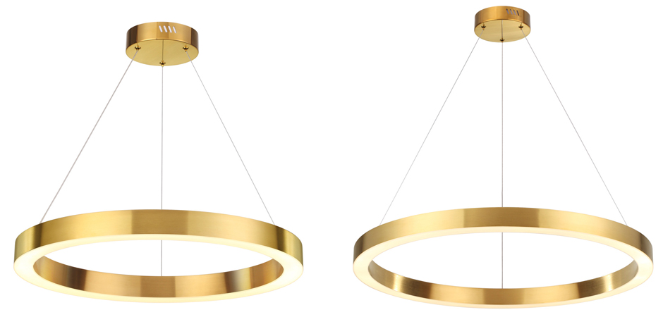 Люстра Gold Ribbon Ring II Люстра Gold Ribbon Ring II - Loft-Concept в Тюмени