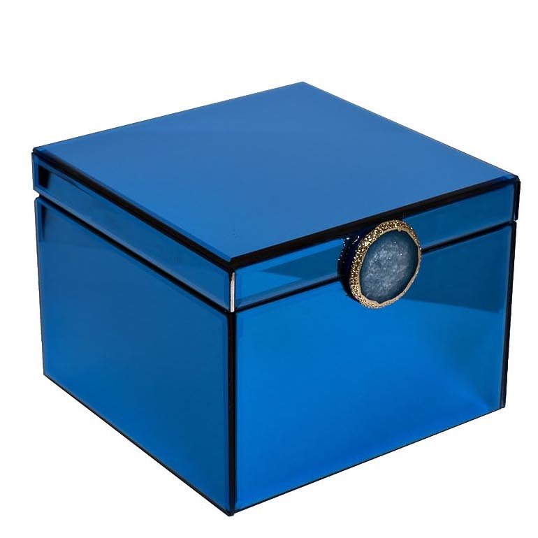 Шкатулка Blue Surprise Cube Синий Шкатулка Blue Surprise Cube Синий в Тюмени | Loft Concept