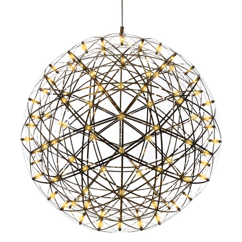 Люстра Moooi 3D Sphere Yellow lamp L Хром Люстра Moooi 3D Sphere Yellow lamp L Хром в Тюмени | Loft Concept