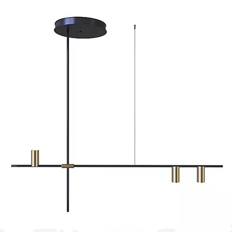 Подвесной светильник TRIBES LINEAR PENDANT Золотой Черный Подвесной светильник TRIBES LINEAR PENDANT Золотой Черный в Тюмени | Loft Concept