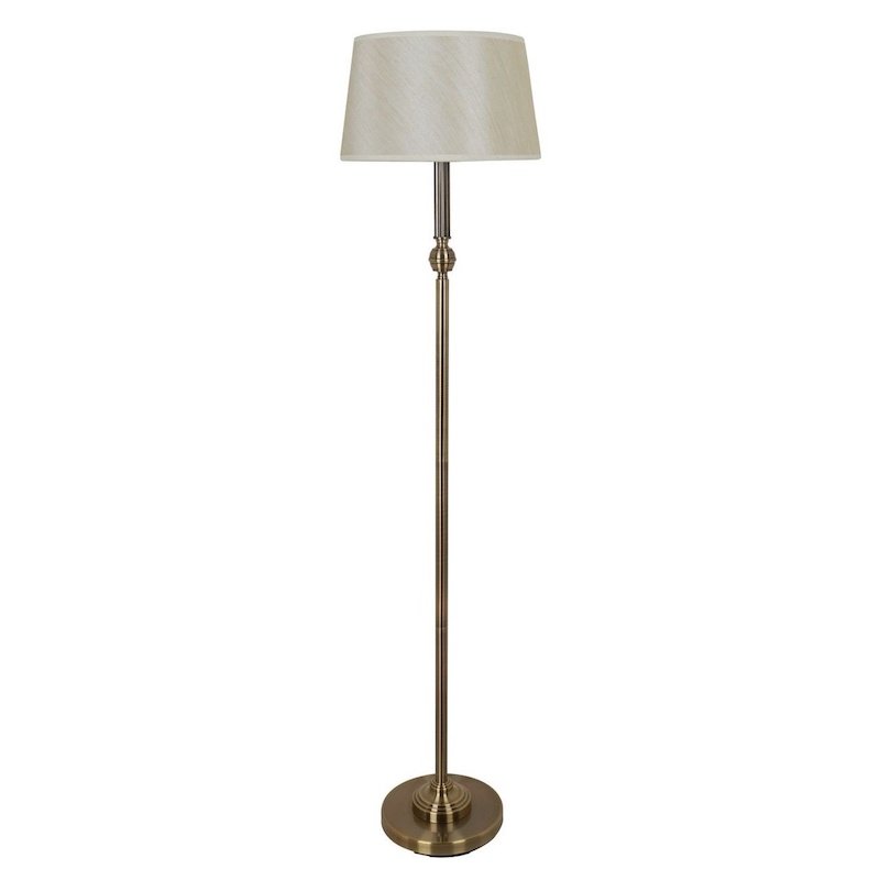 Торшер Brasso Floor lamp Латунь Бежевый Торшер Brasso Floor lamp Латунь Бежевый в Тюмени | Loft Concept