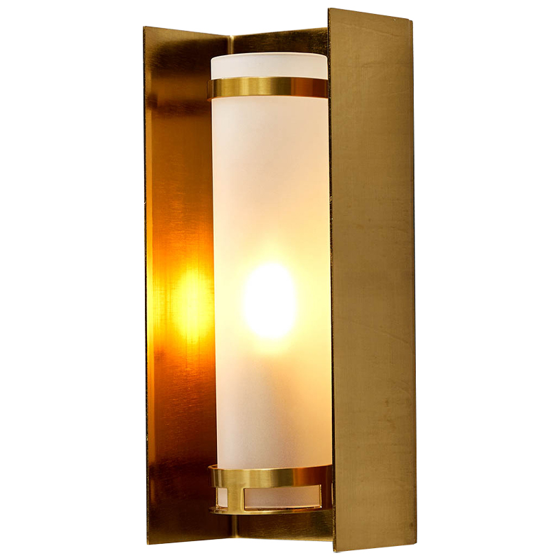Бра Regin Wall Lamp Матовое Стекло Золотой Белое матовое стекло Бра Regin Wall Lamp Матовое Стекло Золотой Белое матовое стекло в Тюмени | Loft Concept