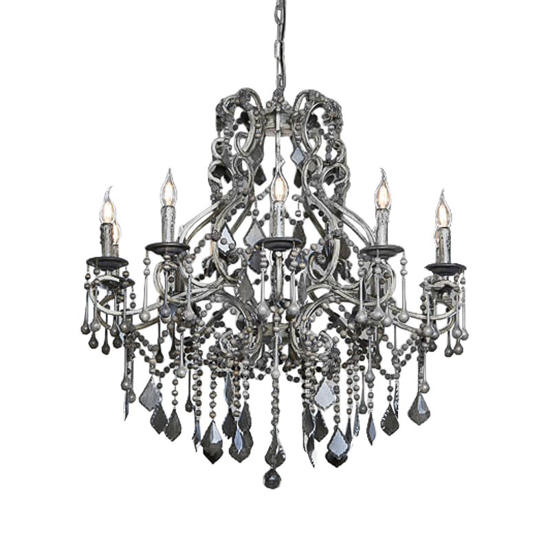 Люстра Breuillet Chandeliers Черный Бежево-серый Люстра Breuillet Chandeliers Черный Бежево-серый в Тюмени | Loft Concept