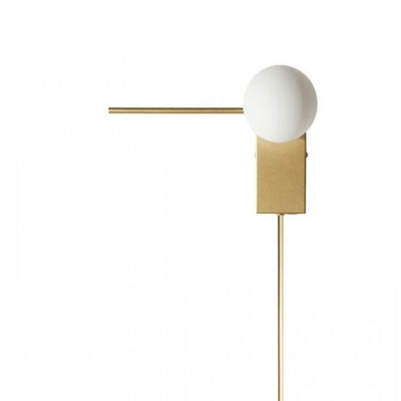 Бра Direct Rays Gold 85 см Белый Золотой Бра Direct Rays Gold 85 см Белый Золотой в Тюмени | Loft Concept