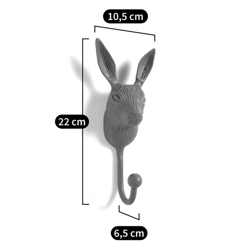Настенный крючок в виде зайца Hare Wall Hook Pink Настенный крючок в виде зайца Hare Wall Hook Pink в Тюмени