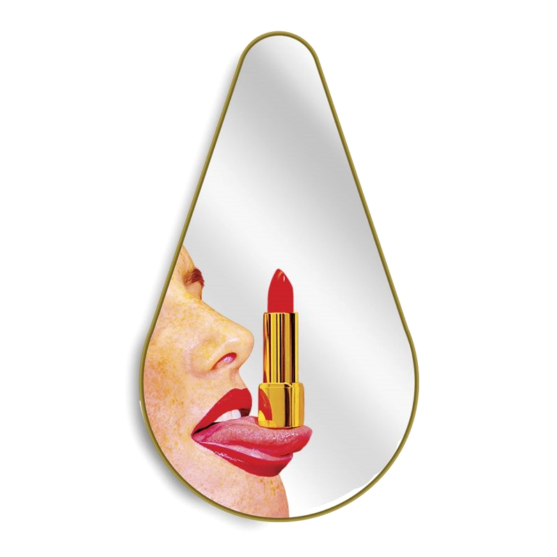 Зеркало Seletti Pear Tongue Золотой Зеркало Seletti Pear Tongue Золотой в Тюмени | Loft Concept