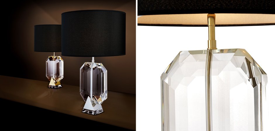 Настольная лампа Eichholtz Table Lamp Emerald Gold & Black Настольная лампа Eichholtz Table Lamp Emerald Gold & Black - Loft-Concept в Тюмени