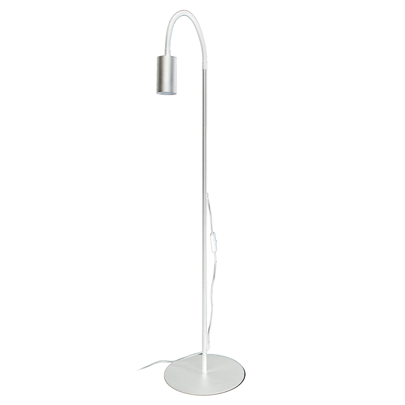Торшер Noor Trumpet Floor Lamp white Белый Сталь Торшер Noor Trumpet Floor Lamp white Белый Сталь в Тюмени | Loft Concept