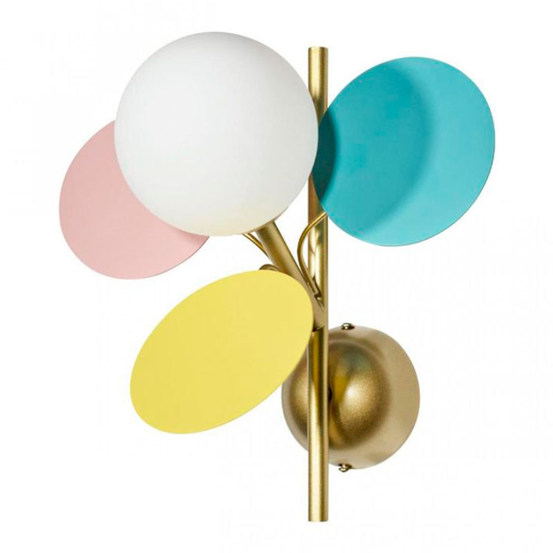 Бра MATISSE sconce One multicolor Мульти Золотой Белый Бра MATISSE sconce One multicolor Мульти Золотой Белый в Тюмени | Loft Concept