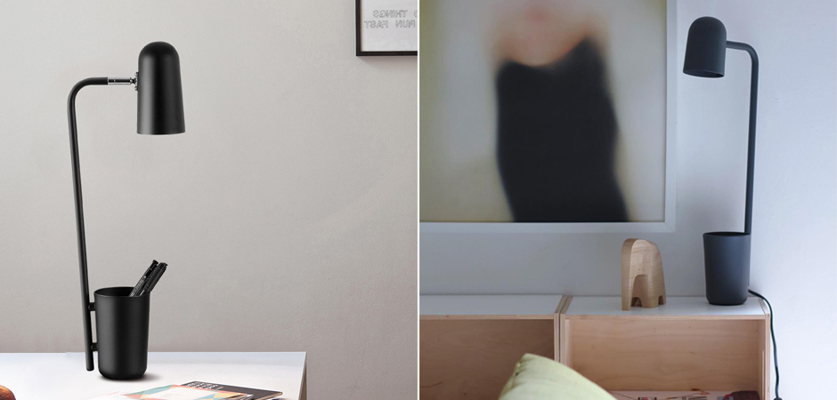 Настольная лампа Northern Buddy Table lamp black - фото №1