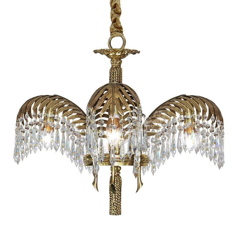 Люстра CHANDELIER HILDEBRANDT S Латунь Прозрачное Стекло Люстра CHANDELIER HILDEBRANDT S Латунь Прозрачное Стекло в Тюмени | Loft Concept