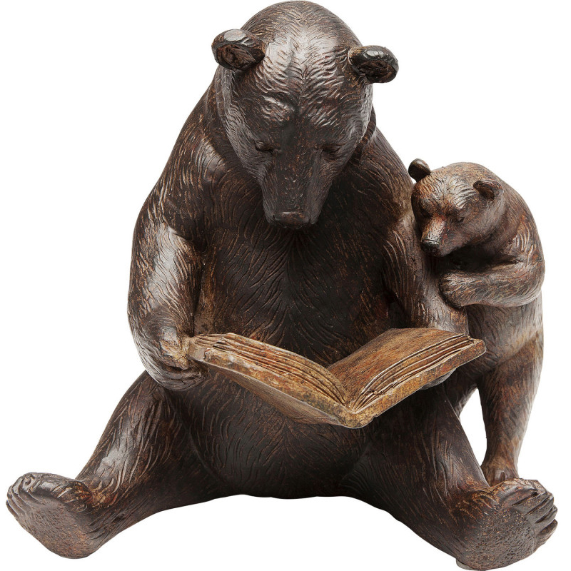 Статуэтка Reading Bears Коричневый Статуэтка Reading Bears Коричневый в Тюмени | Loft Concept