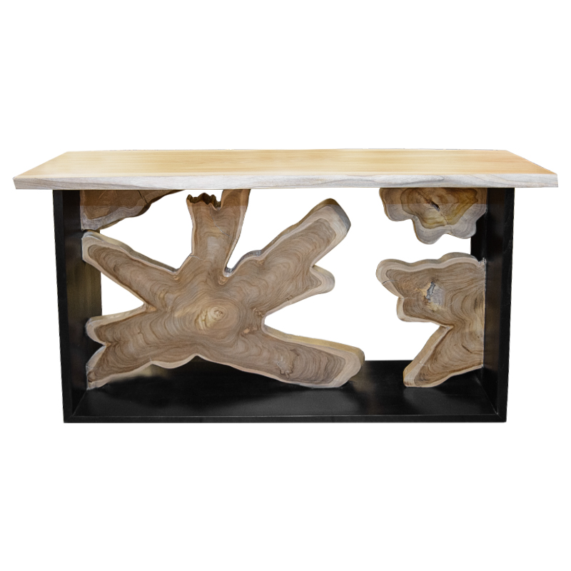 Консоль Erkan Console Древесина Черный Консоль Erkan Console Древесина Черный в Тюмени | Loft Concept
