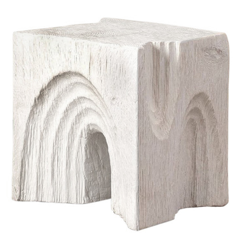 Приставной стол Kelly Wearstler Белый Echo Stool Белый Приставной стол Kelly Wearstler Белый Echo Stool Белый в Тюмени | Loft Concept