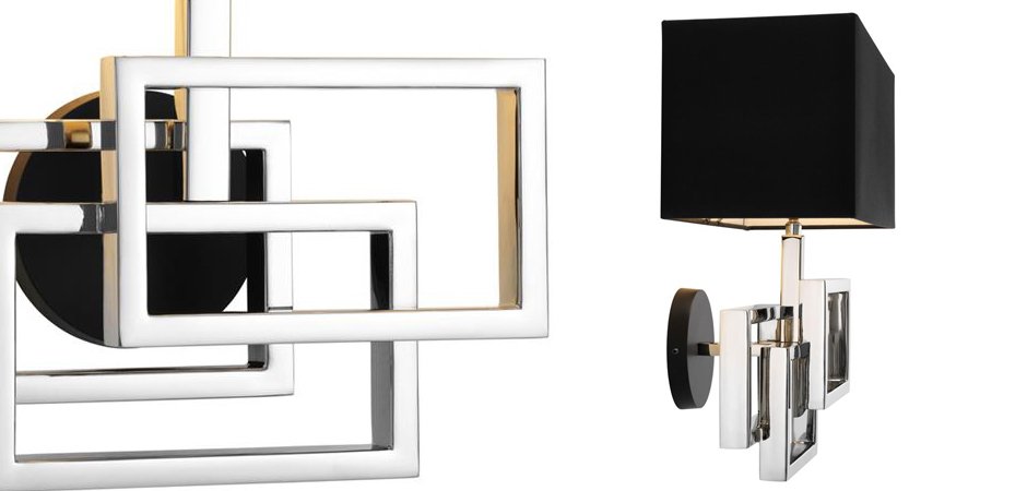 Бра Wall Lamp Windolf Nickel Бра Wall Lamp Windolf Nickel - Loft-Concept в Тюмени
