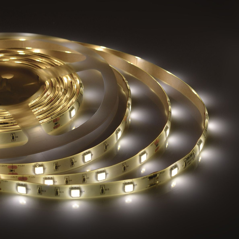 Светодиодная влагозащищенная лента 7,2W/m 30LED/m 5050SMD теплый белый 5M Белый Светодиодная влагозащищенная лента 7,2W/m 30LED/m 5050SMD теплый белый 5M Белый в Тюмени | Loft Concept