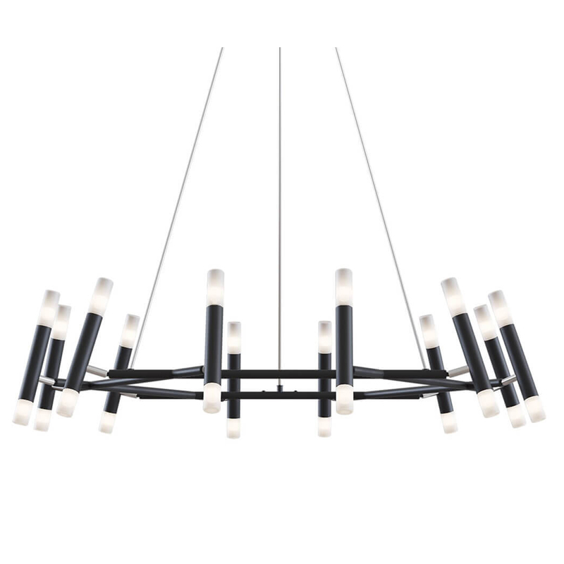Люстра Arnaut Chandelier 24 Черный Люстра Arnaut Chandelier 24 Черный в Тюмени | Loft Concept