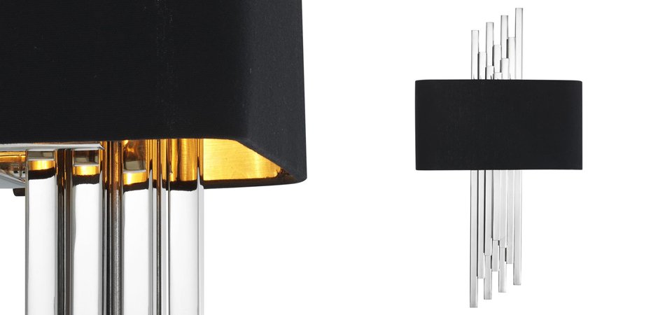 Бра Eichholtz Wall Lamp Caruso Nickel Бра Eichholtz Wall Lamp Caruso Nickel - Loft-Concept в Тюмени