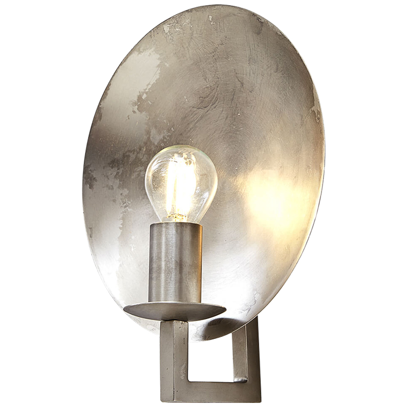 Бра Bennu Disk sconce Никель Сатин Бра Bennu Disk sconce Никель Сатин в Тюмени | Loft Concept