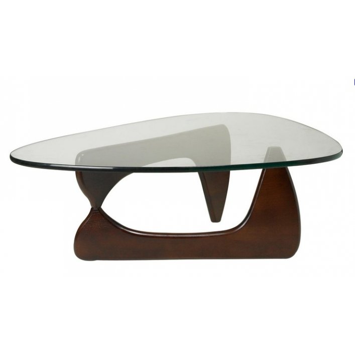 Столик Isamu Noguchi Coffee Table Черный Коричневый Белый дуб Столик Isamu Noguchi Coffee Table Черный Коричневый Белый дуб в Тюмени | Loft Concept