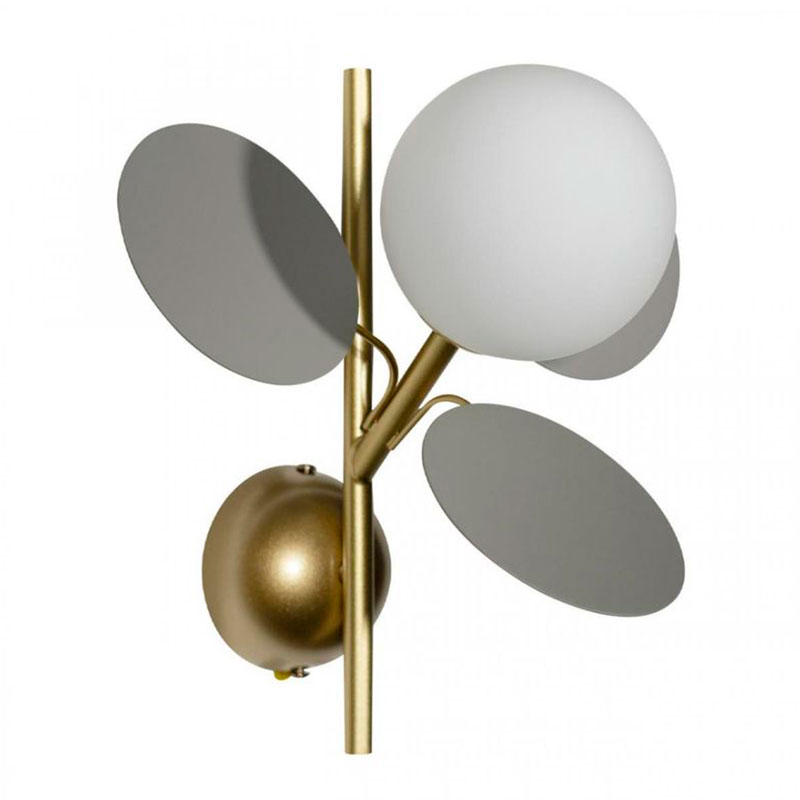 Бра MATISSE sconce One Gray Серый Золотой Белый Бра MATISSE sconce One Gray Серый Золотой Белый в Тюмени | Loft Concept