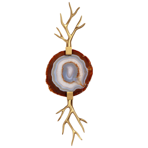 Бра Branch Agate Sconce emporium home Золотой Бра Branch Agate Sconce emporium home Золотой в Тюмени | Loft Concept