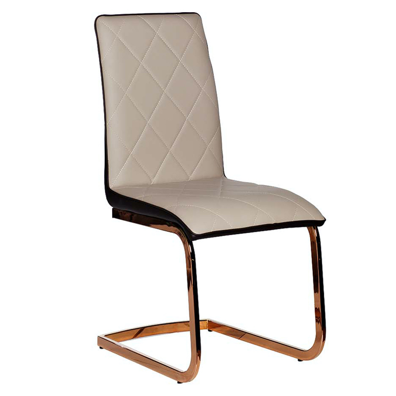Стул Taylor Stool Розовое золото Бежевый Черный в Тюмени | Loft Concept 