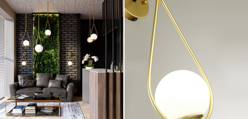 Бра B.LUX C Ball gold 22 Бра B.LUX C Ball gold 22 - Loft-Concept в Тюмени