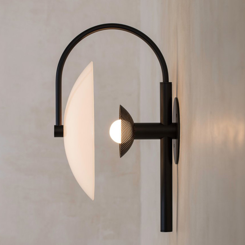 Бра Aperture Wall lamp Белый Черный Бра Aperture Wall lamp Белый Черный в Тюмени | Loft Concept