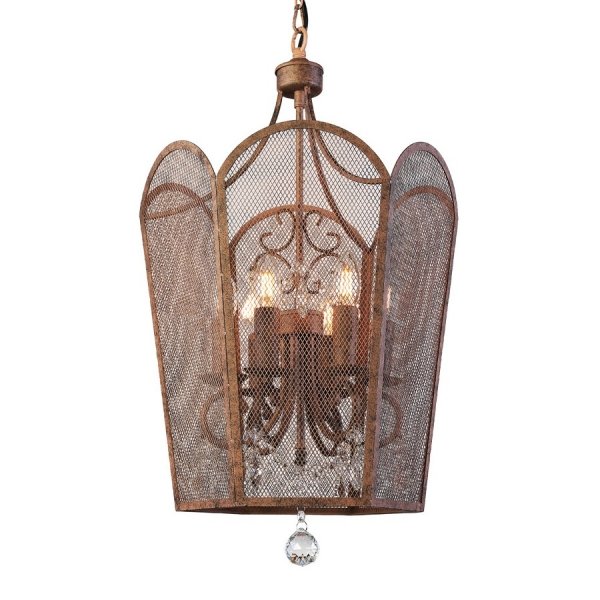 Люстра Roast Metal Chandelier 6 Коричневый Люстра Roast Metal Chandelier 6 Коричневый в Тюмени | Loft Concept