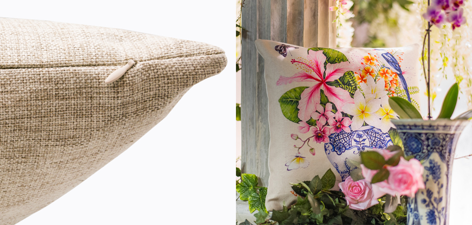 Декоративная подушка Pink Hibiscus Pillow Декоративная подушка Pink Hibiscus Pillow - Loft-Concept в Тюмени