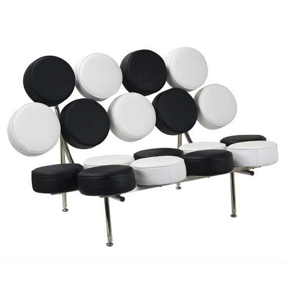 Диван Nelson Marshmallow Sofa Черный Мульти Белый Красный Черно-белый Зеленый Диван Nelson Marshmallow Sofa Черный Мульти Белый Красный Черно-белый Зеленый в Тюмени | Loft Concept