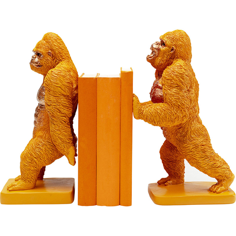 Держатель для книг Gorillas Оранжевый Держатель для книг Gorillas Оранжевый в Тюмени | Loft Concept