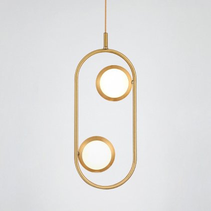 Светильник HOOP LED Two Золотой Светильник HOOP LED Two Золотой в Тюмени | Loft Concept